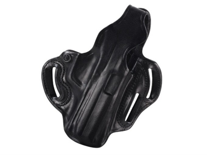 DeSantis Right-Hand Thumb Break Scabbard Leather Holster HK USP 45 & S&W99 Black