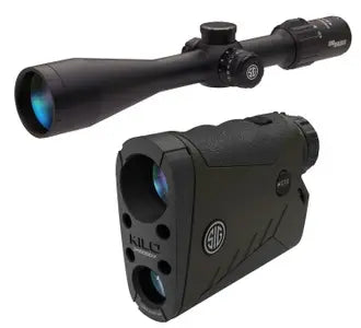 SIG BDX Combo Kit with Kilo2400BDX 7x25 Rangefinder and Sierra3 6.5-20x52mm Scope