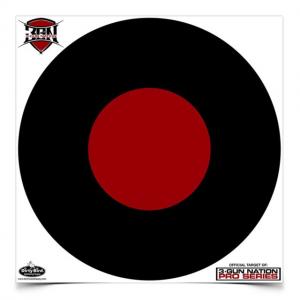 Birchwood Casey Dirty Bird 17.25" 3 Gun Nation Range Paper Target 100 Count
