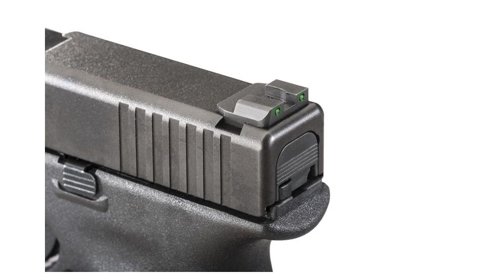 AmeriGlo Glock Pro Rear Green Tritium Iron Night Sight for Most Models