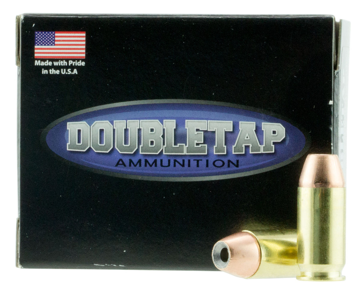DoubleTap Controlled Expansion .45 ACP/Auto 185 grain Jacketed Hollow Point ammunition