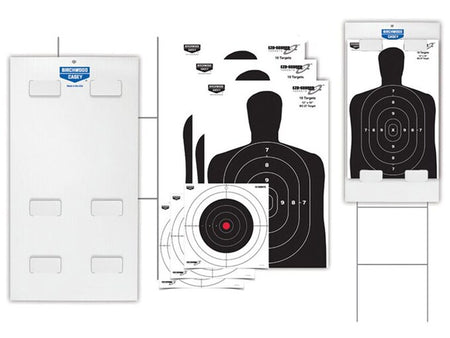 Birchwood Casey Sharpshooter EZE-Scorer Tab-Lock Target Assortment Paper