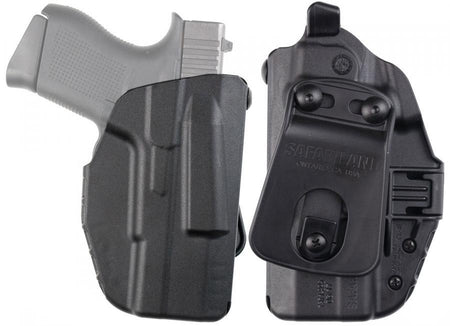 Safariland 7371 ALS Micro Left-Hand Holster Glock 42/43 SafSev Black Polymer