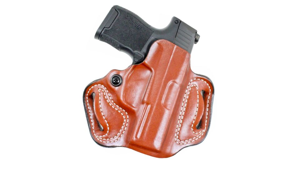 DeSantis Mini Slide Holster for Glock 43 LH Tan Belt Carry