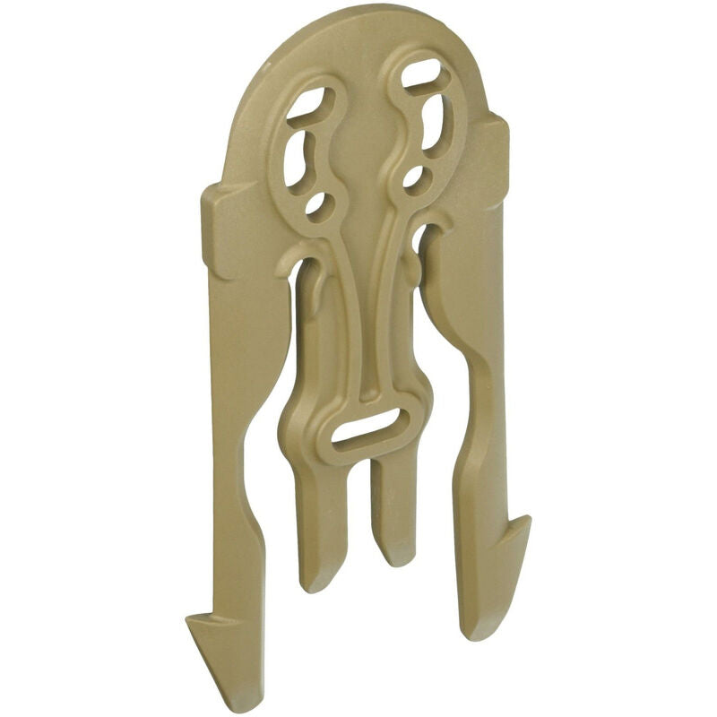Safariland MOLLE Capable Locking Fork FDE Holster Kit Single
