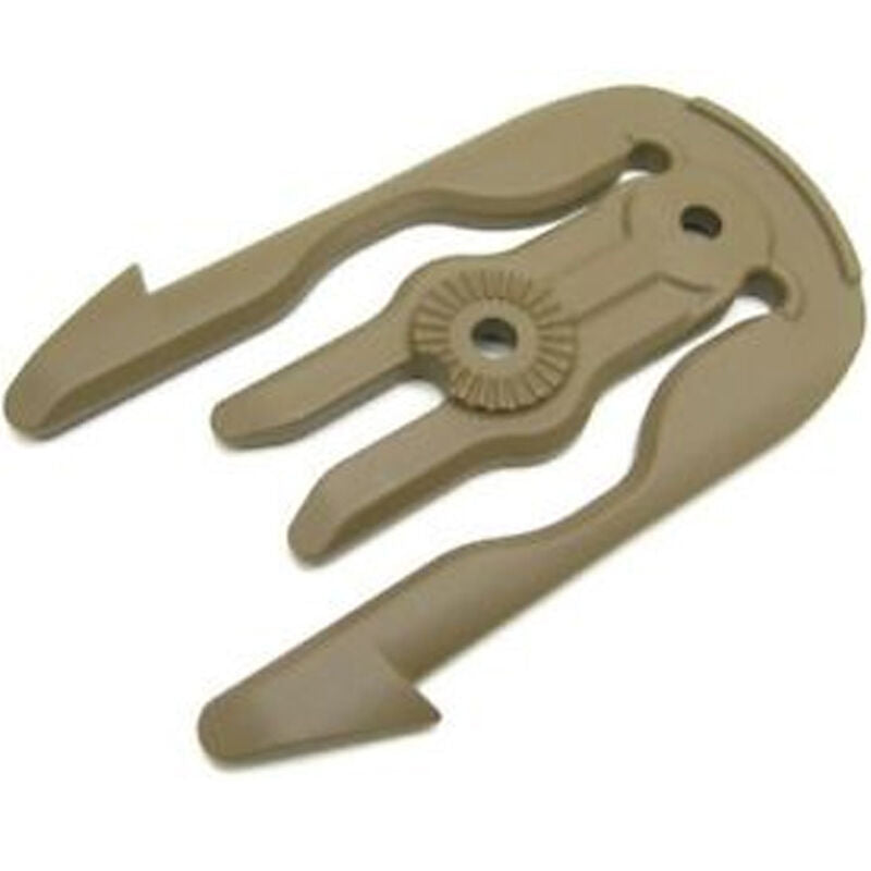 Safariland MOLLE Capable Locking Fork Accessory FDE Kit
