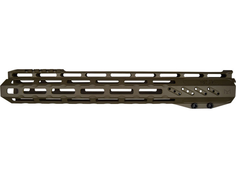 Fostech Mach-2 Lite 13-Inch AR-15 Lite Alloy Rail Patriot Brown