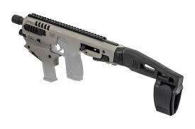 CAA Micro Conversion Kit Compatible with S&W M&P Tungsten Gray Long Stabilizer