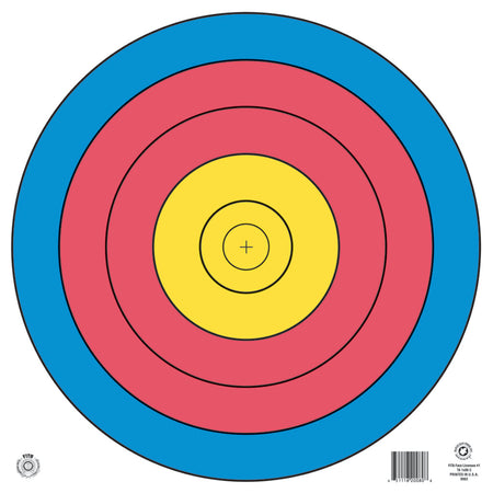 Maple Leaf FITA 5-Ring Target Face 80 cm. 16.5x16.5 in.