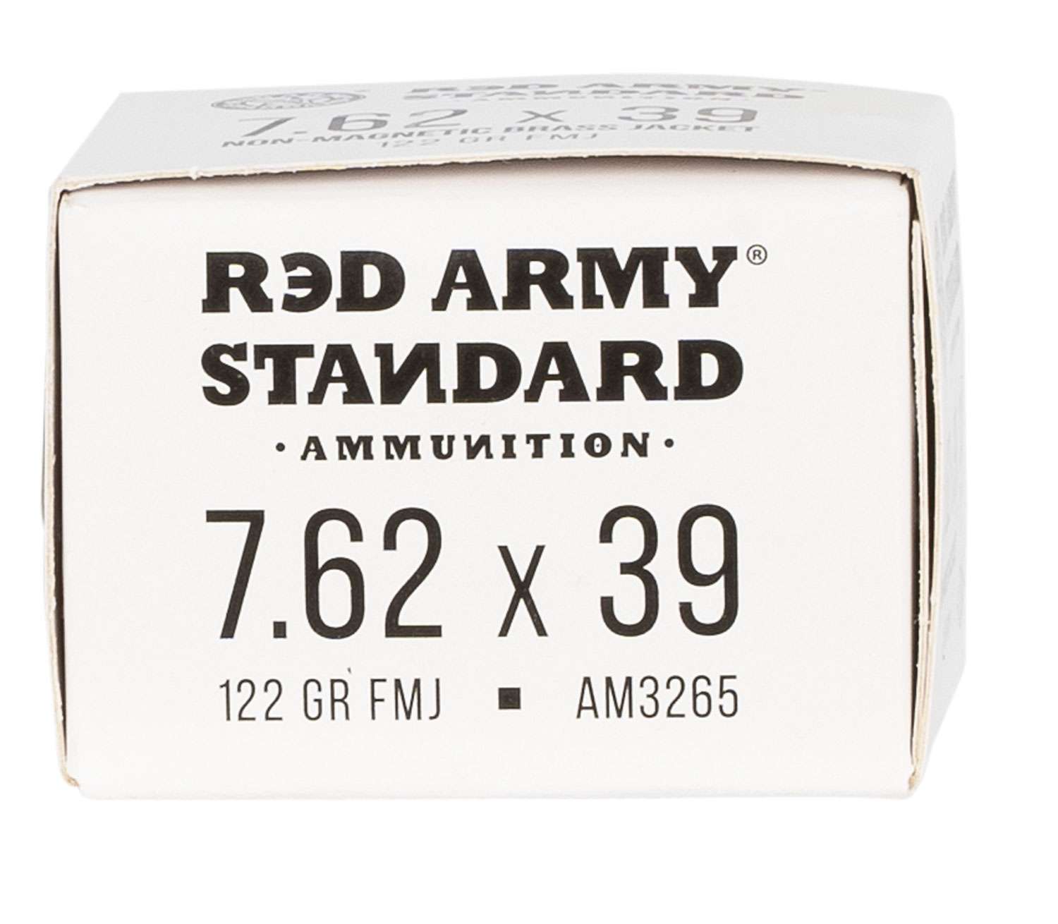Red Army Standard Boat Tail 7.62x39mm 122 grain Full Metal Jacket Boat Tail ammunition