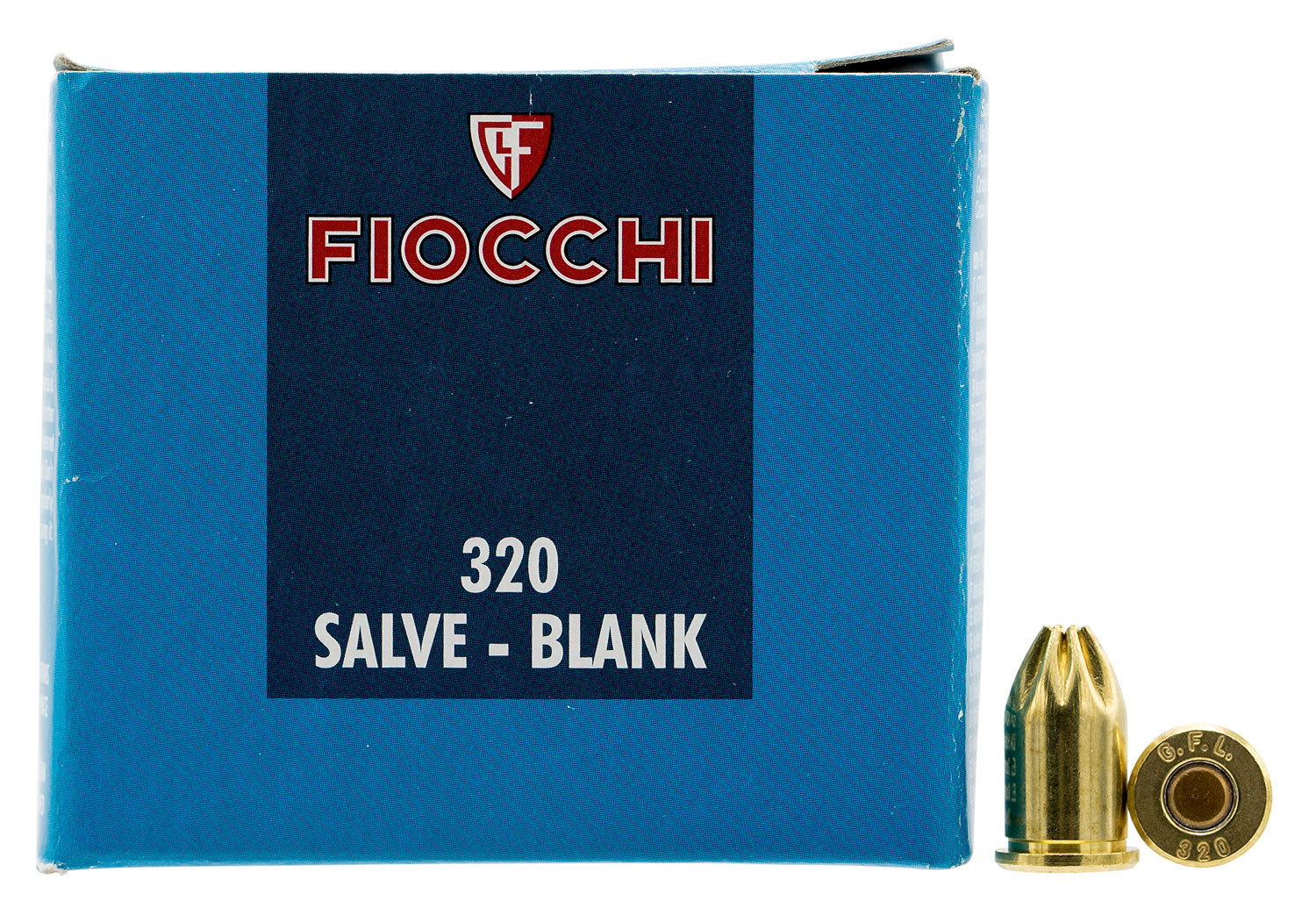 Fiocchi 320BLANK Pistol Blank 32Rimmed 100 Per Box/30 Case