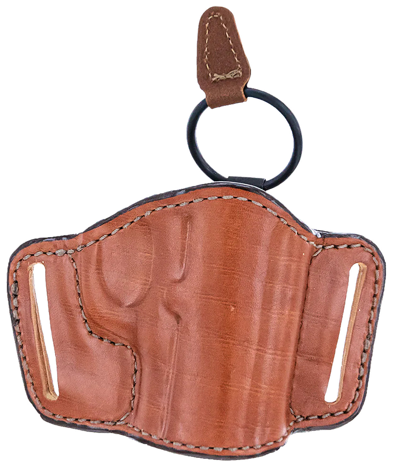 Bianchi 105 Minimalist 19242 Tan Leather OWB Holster - Ruger SP101/S&W 36/60/640 J-Frame 2" RH