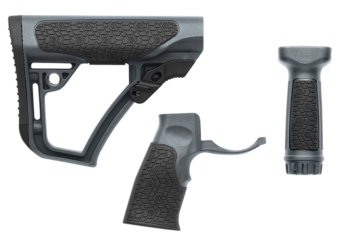 Daniel Defense 2810206145012 AR-Platform OEM Tornado Buttstock with Front and Pistol Grip