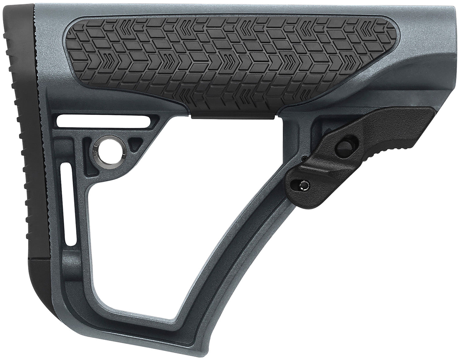 Daniel Defense OEM Adjustable Buttstock AR-Platform Tornado Gray Synthetic Mil-Spec Tube Not Included