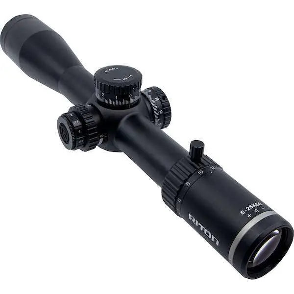 Riton X5 Conquer 6-24x 50mm FFP PSR MRAD Illuminated 34mm Matte Tactical Riflescope
