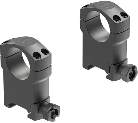 Leupold 60019 Mark 4 1 Inch Matte Black Super High Cross-Slot Scope Rings