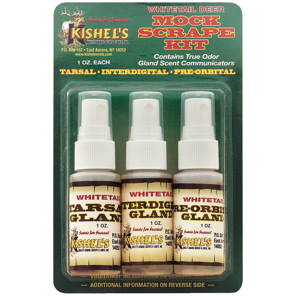 Kishels Mock Scrape Kit with Interdigital and Tarsal Gland Scents
