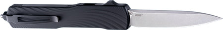 Hogue Counterstrike OTF 3.35" Drop Point Tumbled Black G10 Auto Knife