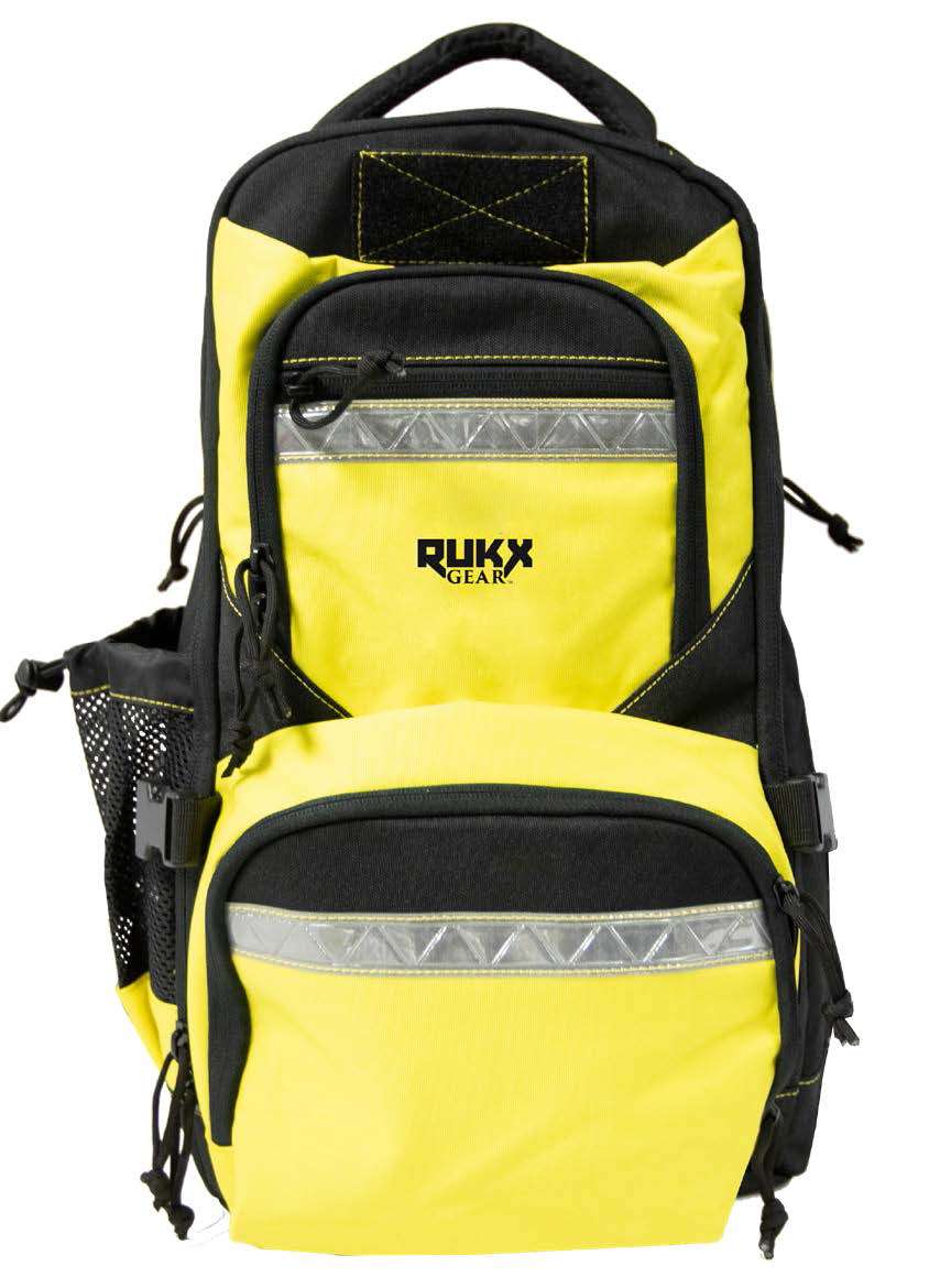 Rukx Gear Survival Backpack Yellow 6/Case