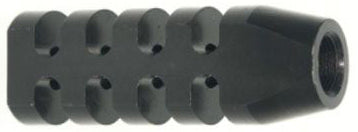 Bowden Tactical Large AR15 Muzzle Brake 1.125" 2 Port Black 1/2-28 Thread