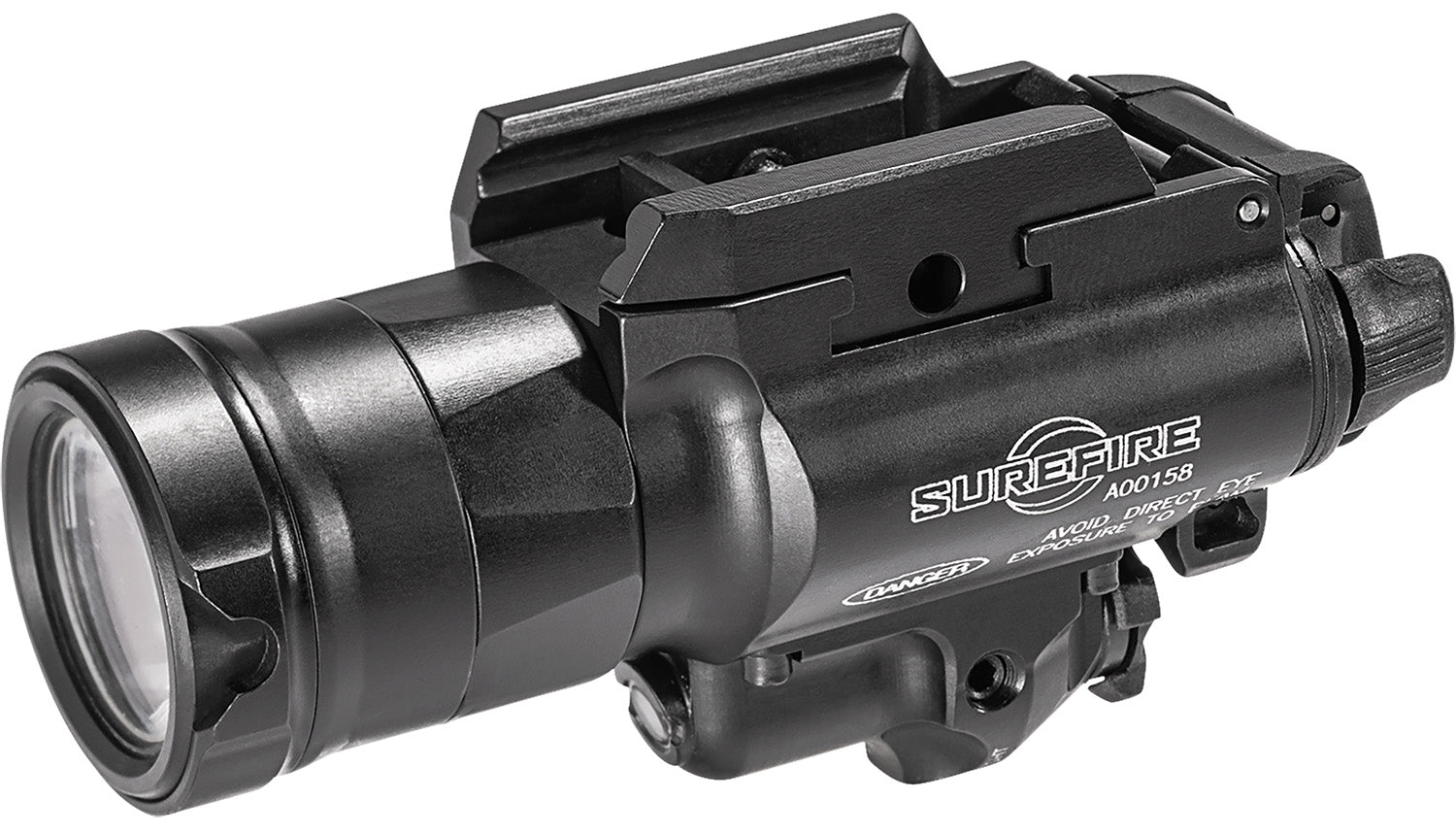 SureFire X400UHAGN Black Anodized 1000 Lumen White LED Green Laser Combo MasterFire Holster