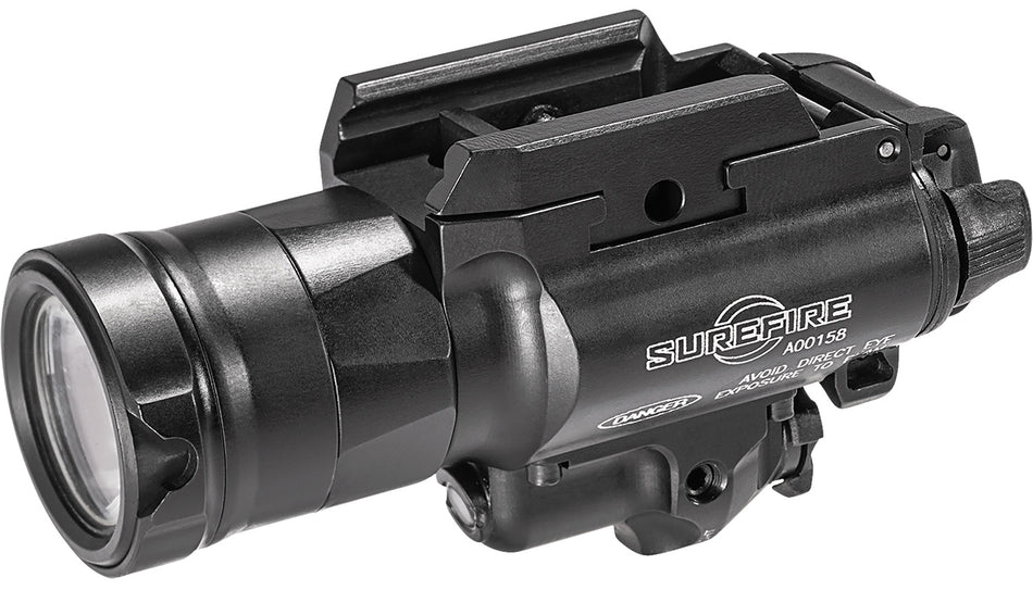 SureFire X400UHAGN Black Anodized 1000 Lumen White LED Green Laser Combo MasterFire Holster