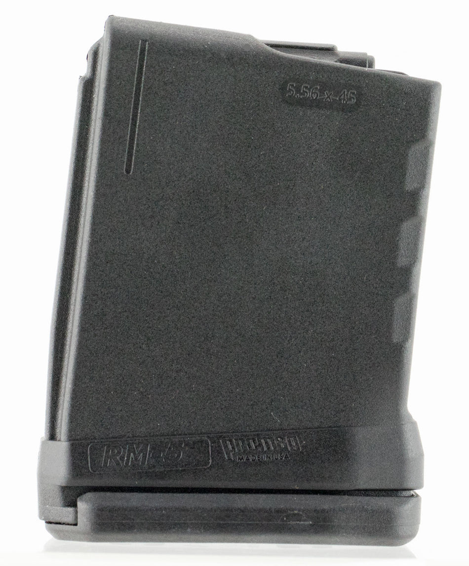 ProMag RM5 5rd Capacity 5.56x45mm AR-15 Black Polymer Magazine with Roller Follower