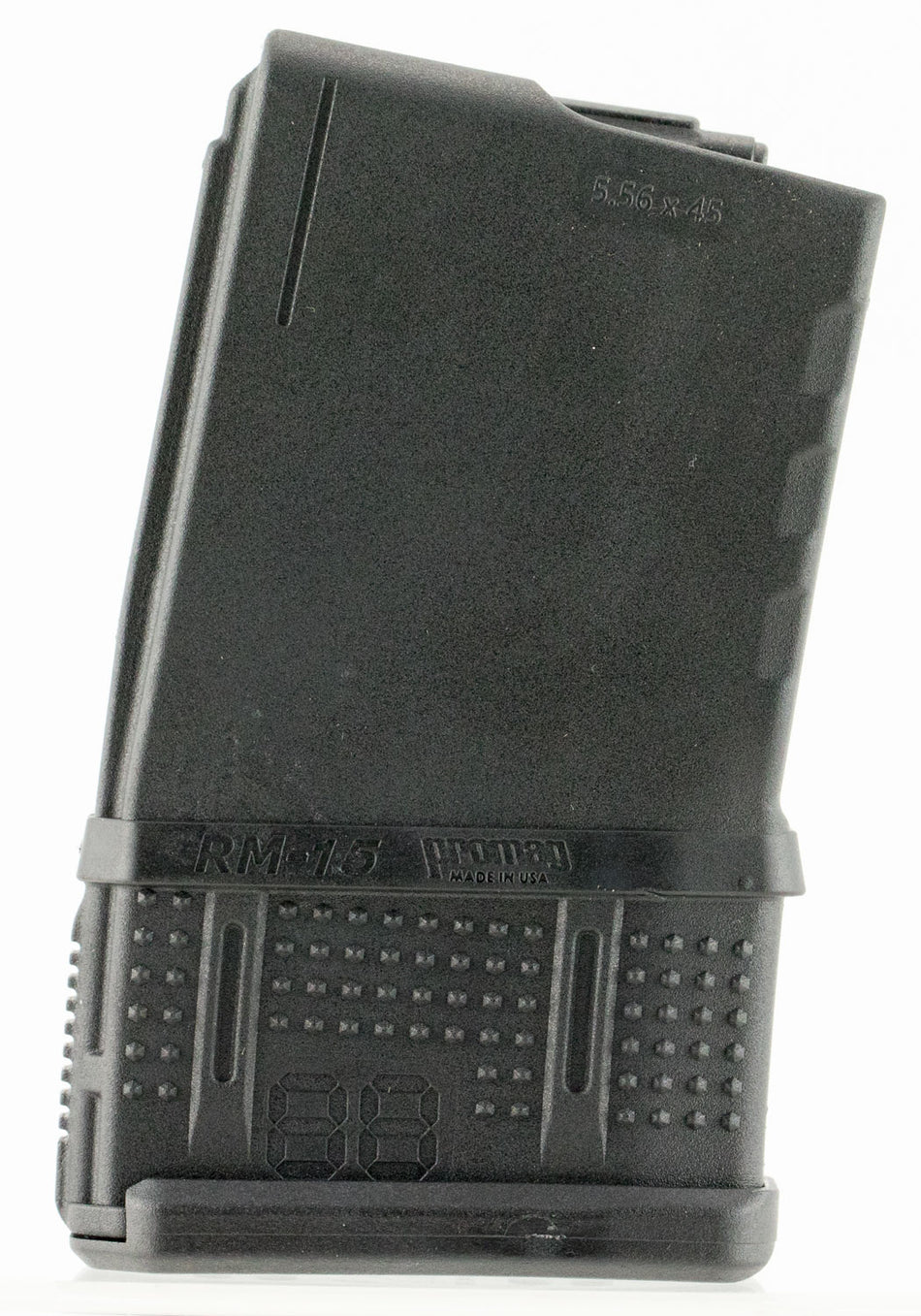 ProMag RM15 15rd Capacity 5.56x45mm AR-15 Black Polymer Magazine with Roller Follower