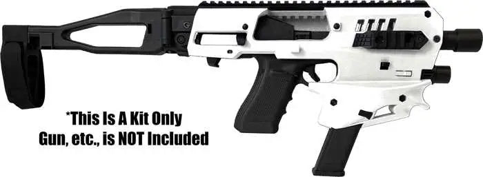 CAA White MCK Gen 2 Chassis for Glock