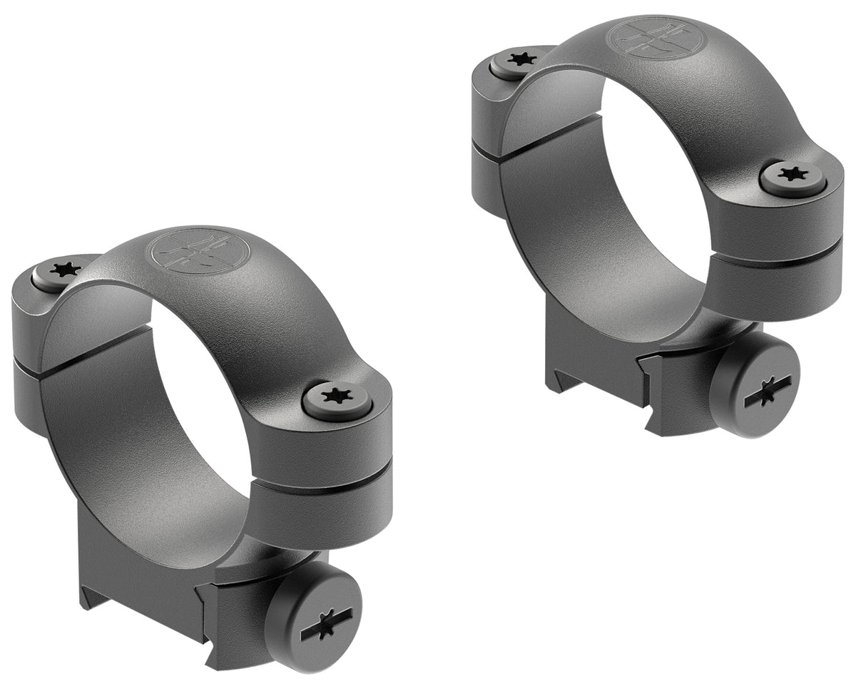Leupold 51036 30mm Medium Matte Black Steel Ringmounts for Sako