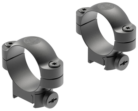 Leupold 51036 30mm Medium Matte Black Steel Ringmounts for Sako
