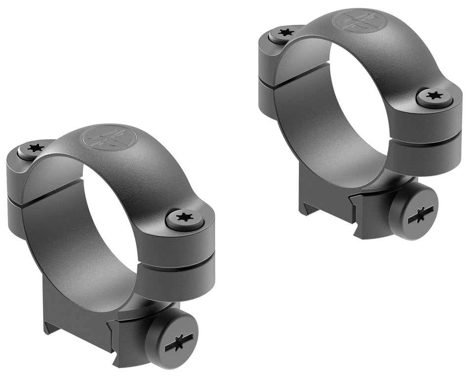 Leupold 51036 30mm Medium Matte Black Steel Ringmounts for Sako