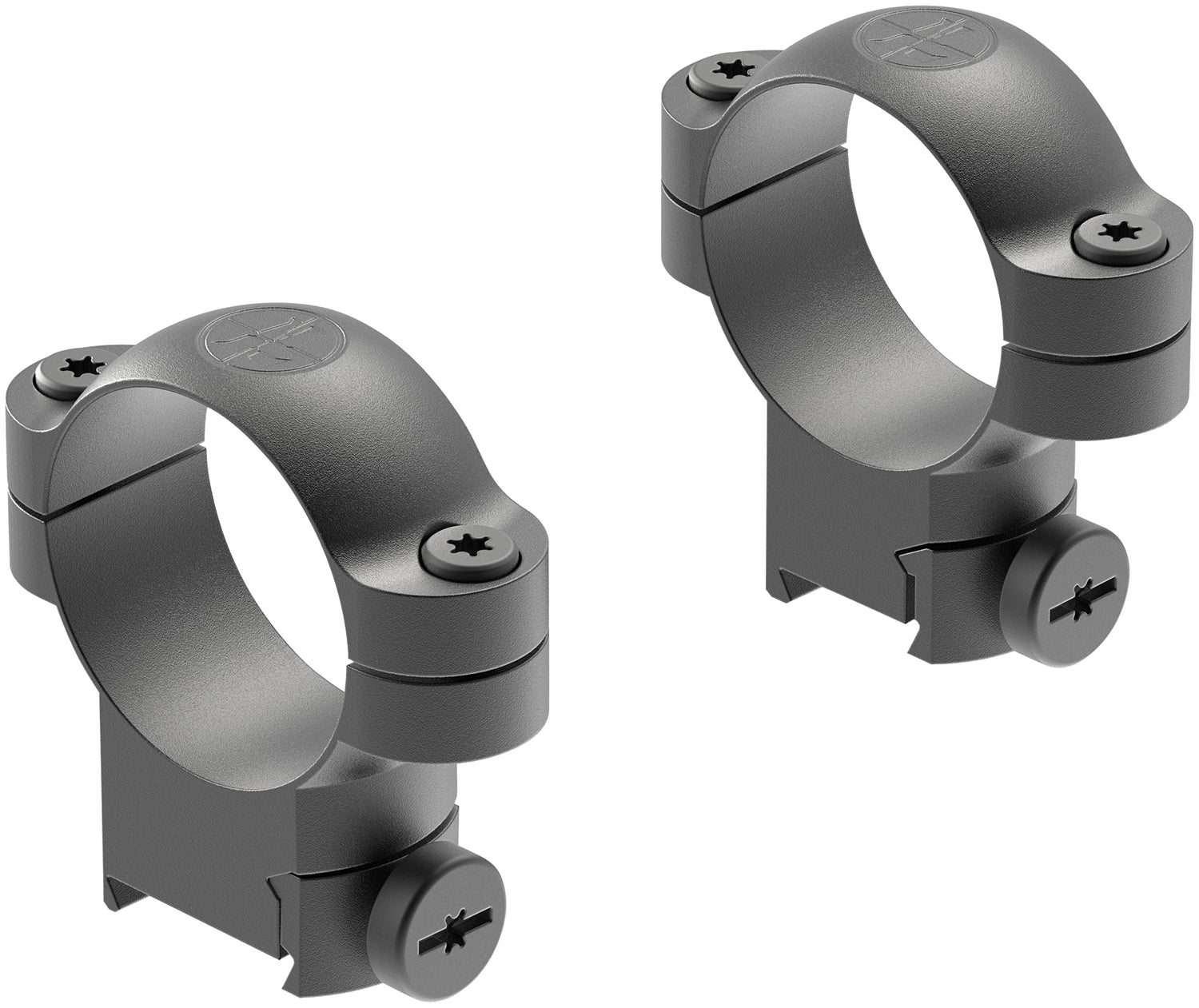 Leupold 51037 30mm High Matte Black Steel Ringmounts Fits Sako