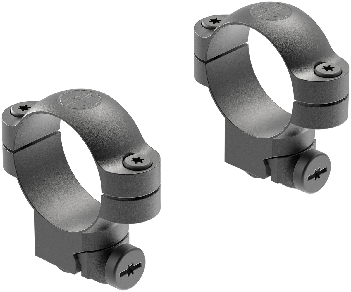 Leupold 51038 Ringmounts Matte Black 30mm Medium Fits Ruger No. 1 and 77/11