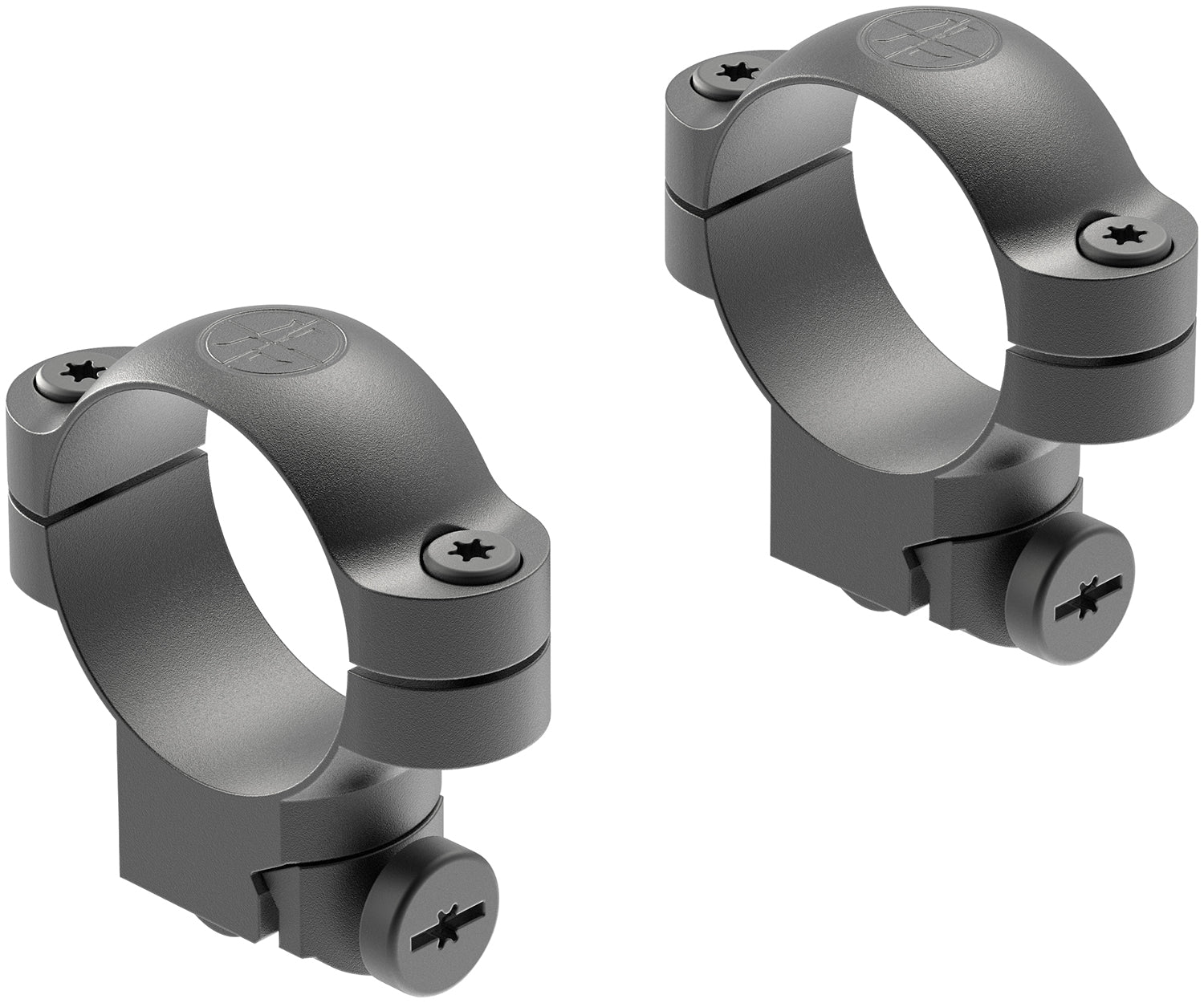Leupold 51038 Ringmounts Matte Black 30mm Medium Fits Ruger No. 1 and 77/11
