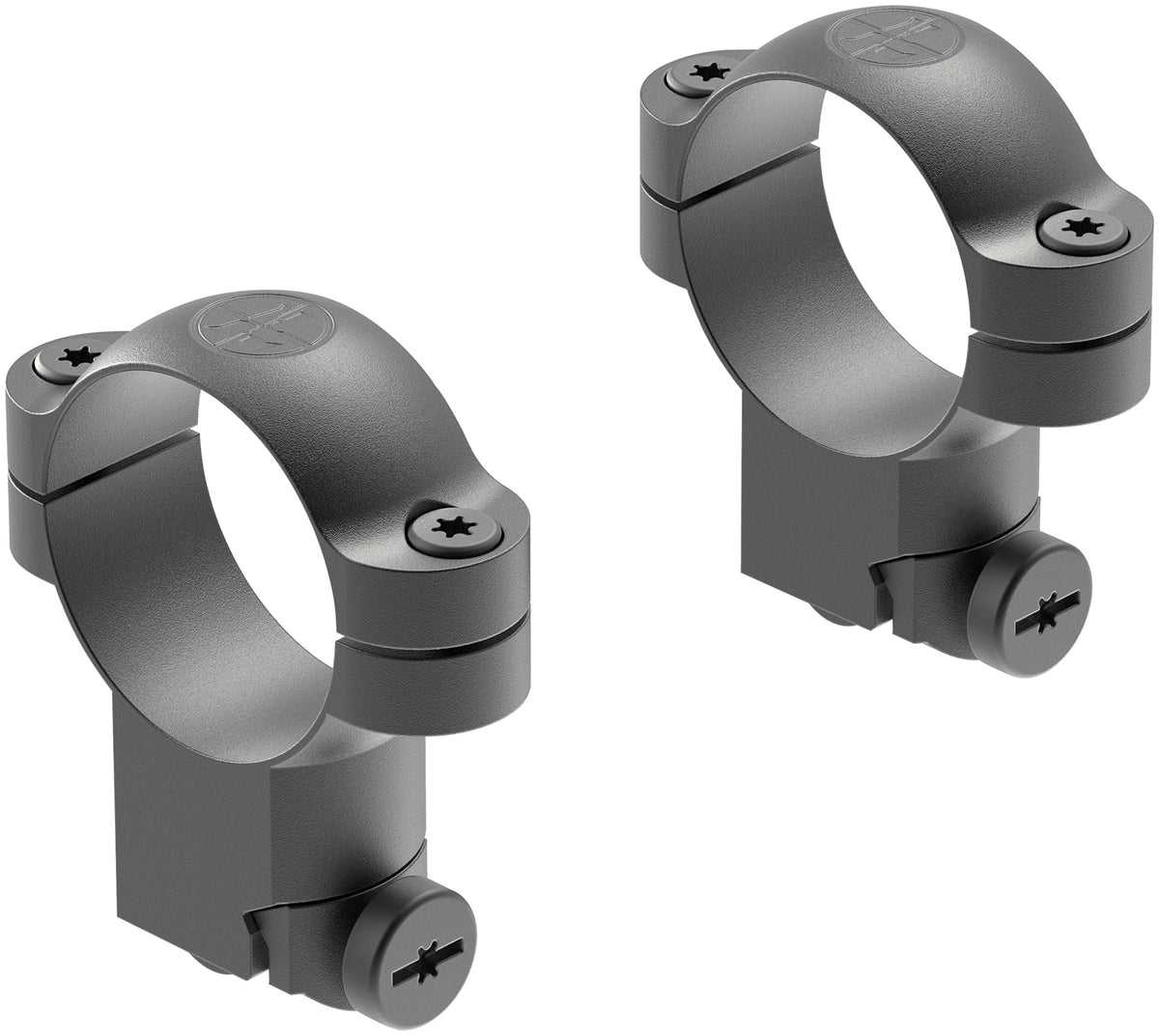 Leupold 51043 Ringmounts Ruger M77 30mm Super High Matte Black