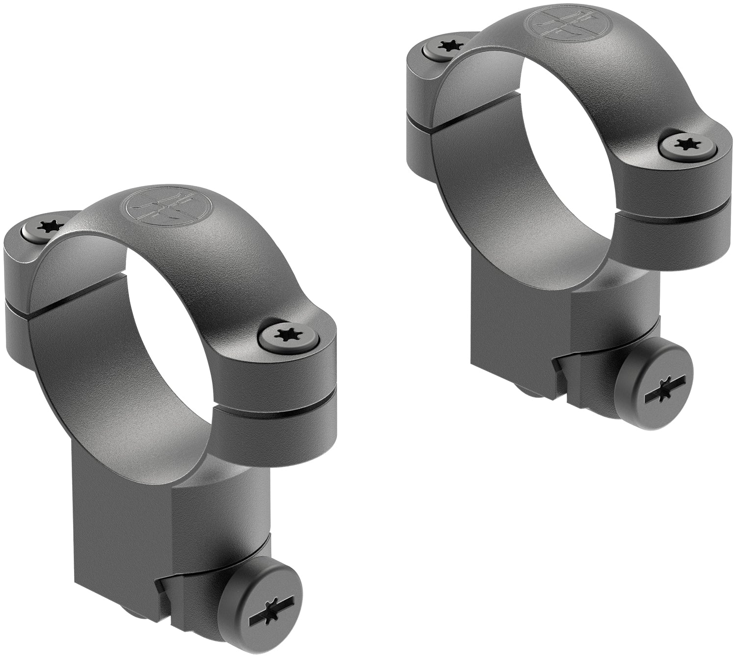 Leupold 51043 Ringmounts Ruger M77 30mm Super High Matte Black