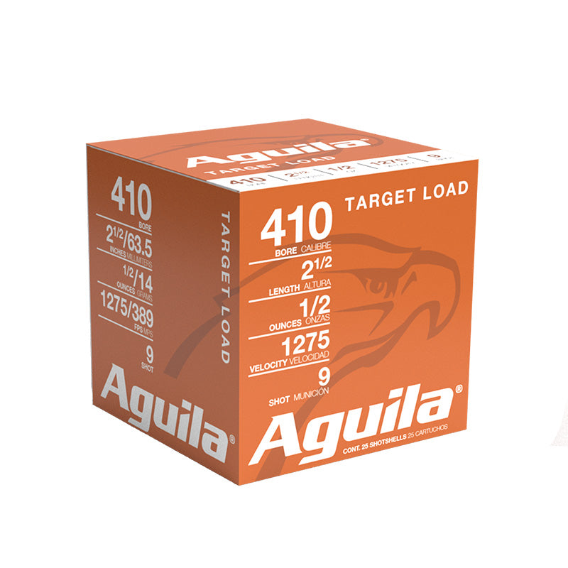 Aguila Sub-Gauge High Velocity Shotgun Ammo .410 Bore 2.5 in 1/2 oz #9