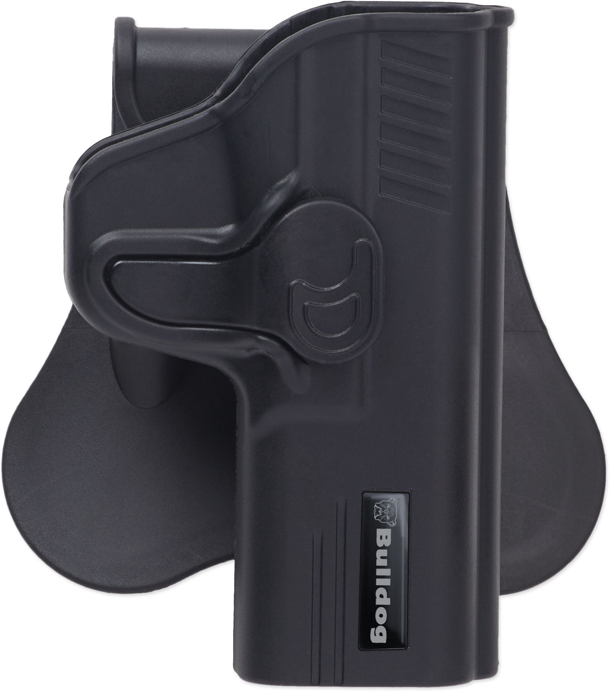 Bulldog RRSWMPS S&W M&P Shield Rapid Release Polymer Outside Waistband Paddle Holster Black RH