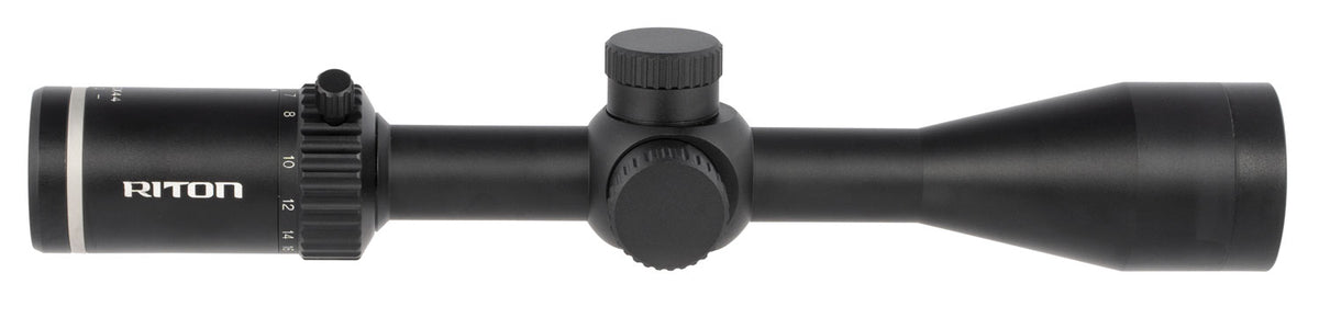 Riton X1 Primal SFP 3-9x40mm RAK Reticle Riflescope with Throw Lever, 1" Tube