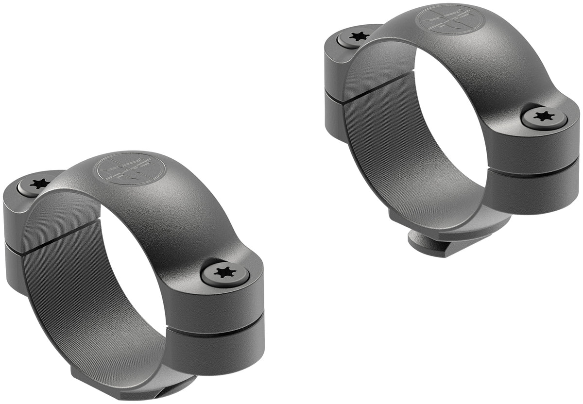Leupold 51718 Standard Ring Mounts 30mm Low Matte Black Finish