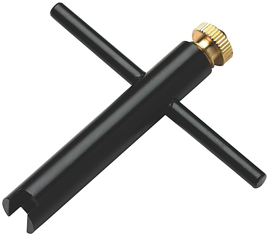 CVA AC1488 Black Steel Rifle and Pistol Nipple Wrench with Removable Cap
