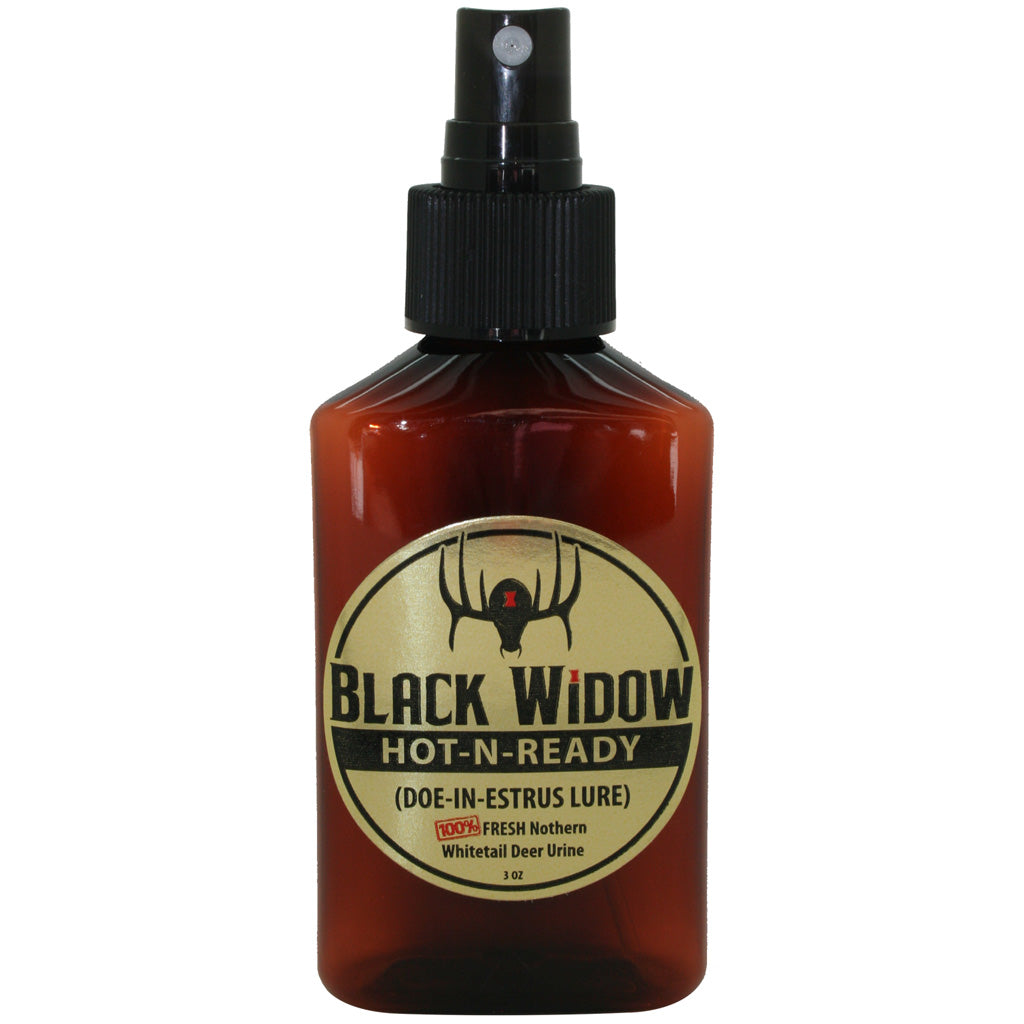 Black Widow Hot-N-Ready Northern Estrus Doe Deer Scent Lure 3 oz.