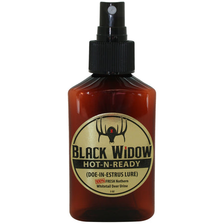 Black Widow Hot-N-Ready Northern Estrus Doe Deer Scent Lure 3 oz.