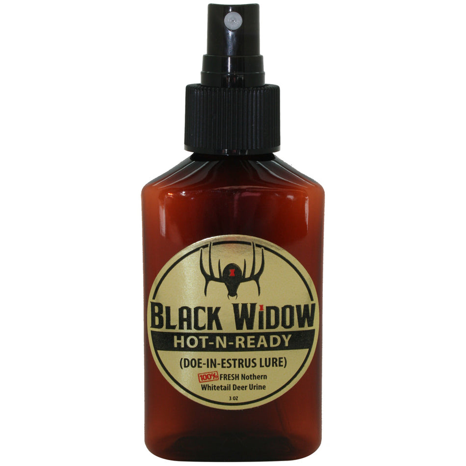 Black Widow Hot-N-Ready Northern Estrus Doe Deer Scent Lure 3 oz.