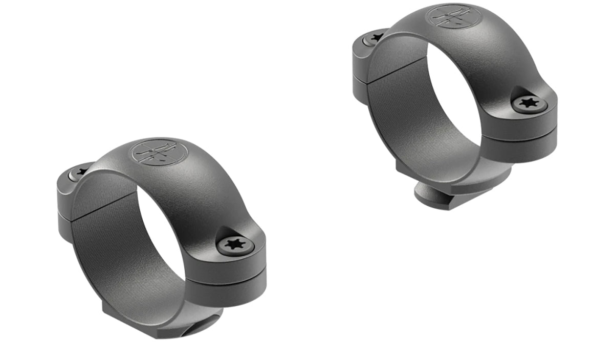 Leupold 49896 Standard Ring Mounts 1-Inch Super Low Matte Black