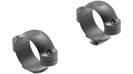 Leupold 49896 Standard Ring Mounts 1-Inch Super Low Matte Black