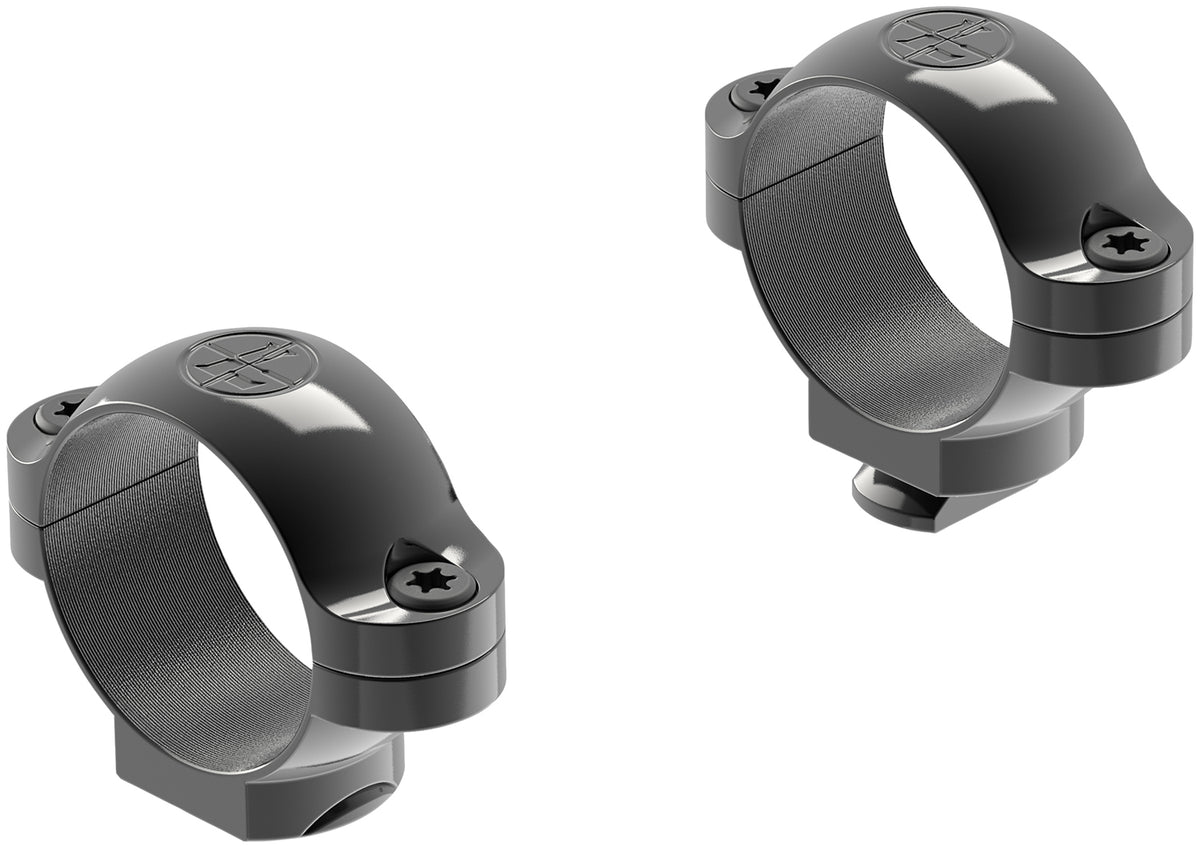 Leupold 49897 Standard Ring Mounts 1-Inch Low Black Gloss Finish