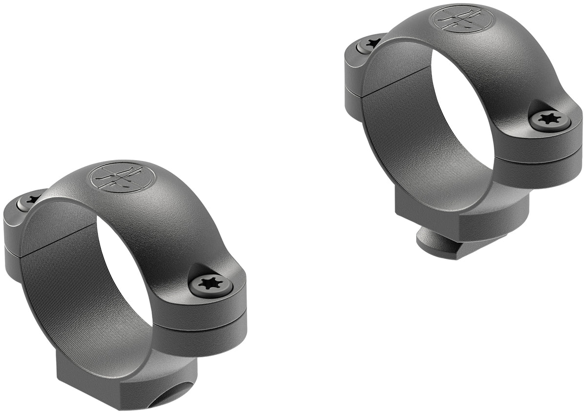Leupold 49898 Standard Ring Mounts 1-Inch Low Matte Black Finish