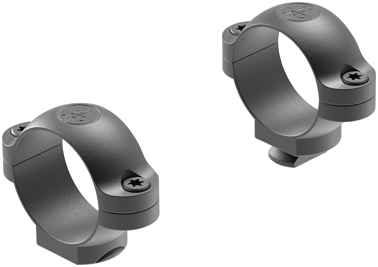 Leupold 49898 Standard Ring Mounts 1-Inch Low Matte Black Finish